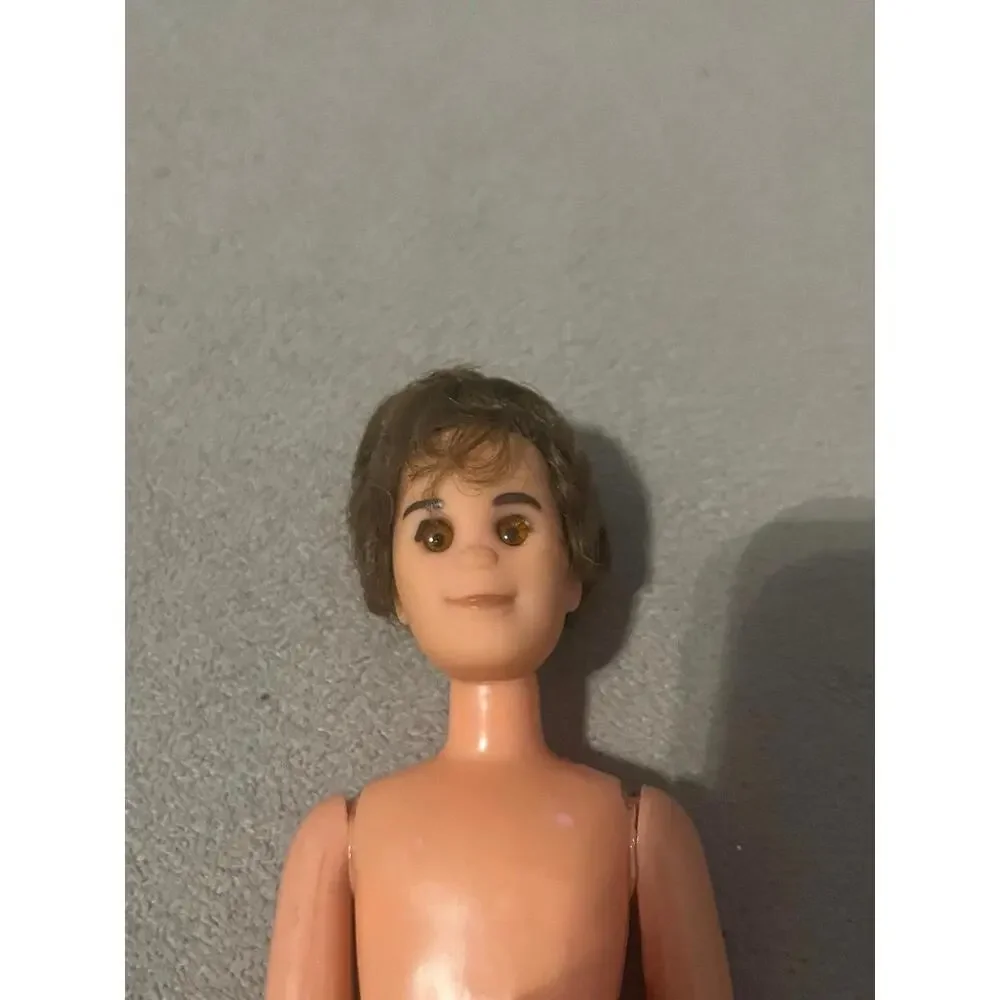 Vtg Mattel The Sunshine Fun Family 1973 Dad Steve Doll w/ Curly‎ Hair, No. 2321